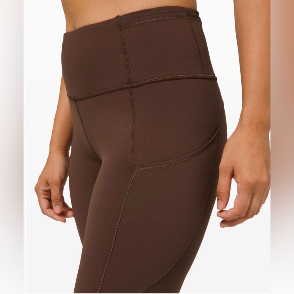 Lululemon Fast and Free High-Rise Tight 28" *Non-Reflective Brushed Nulux - Picture 4 of 6